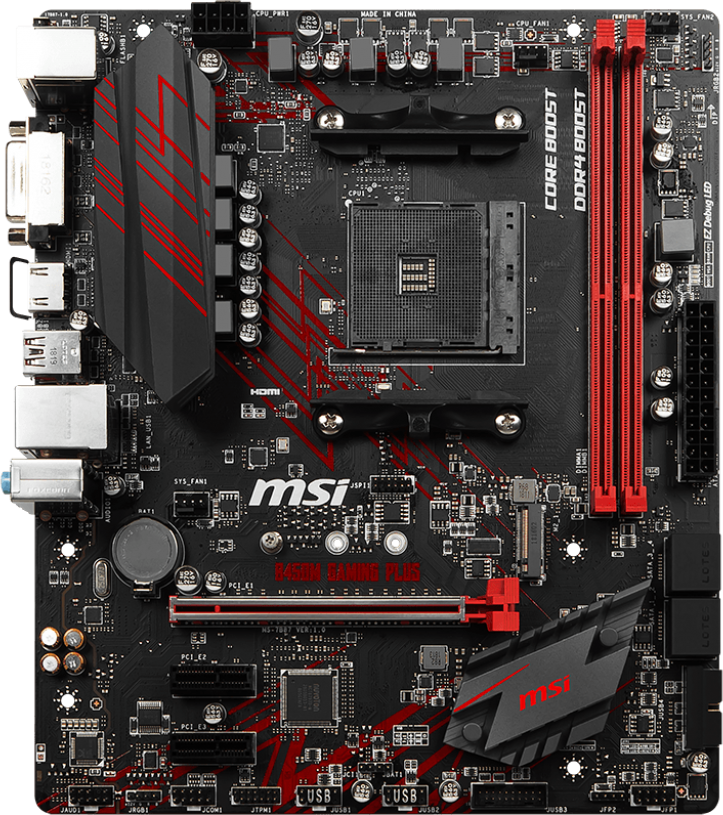 Msi B M Gaming Plus Motherboard Specifications On Motherboarddb